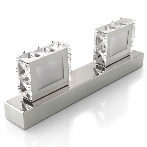 Kinkiet kryształowy 30cm kwadrat KK03